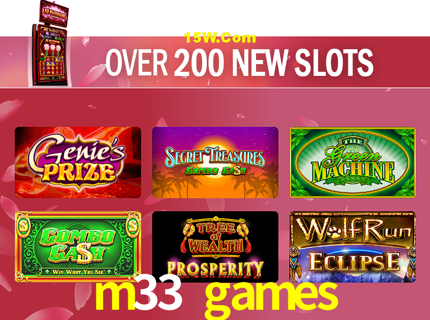 Welcome Bonus m33 games